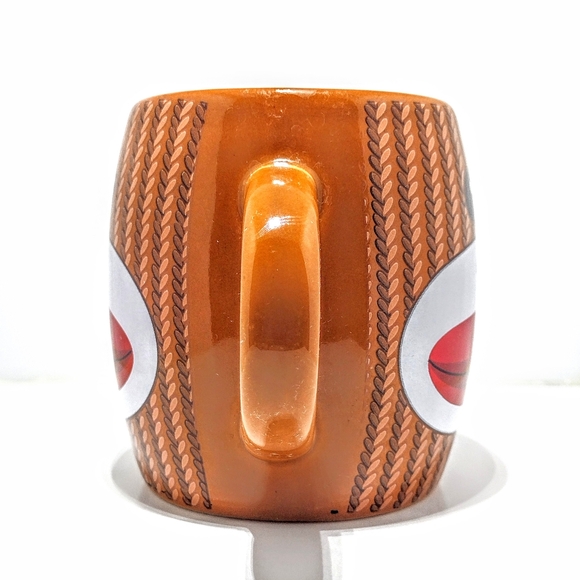 Sock Monkey Coffee Mug by Galerie- Brown - Picture 2 of 6